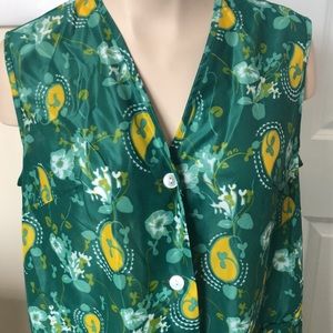 Vintage paisley dress